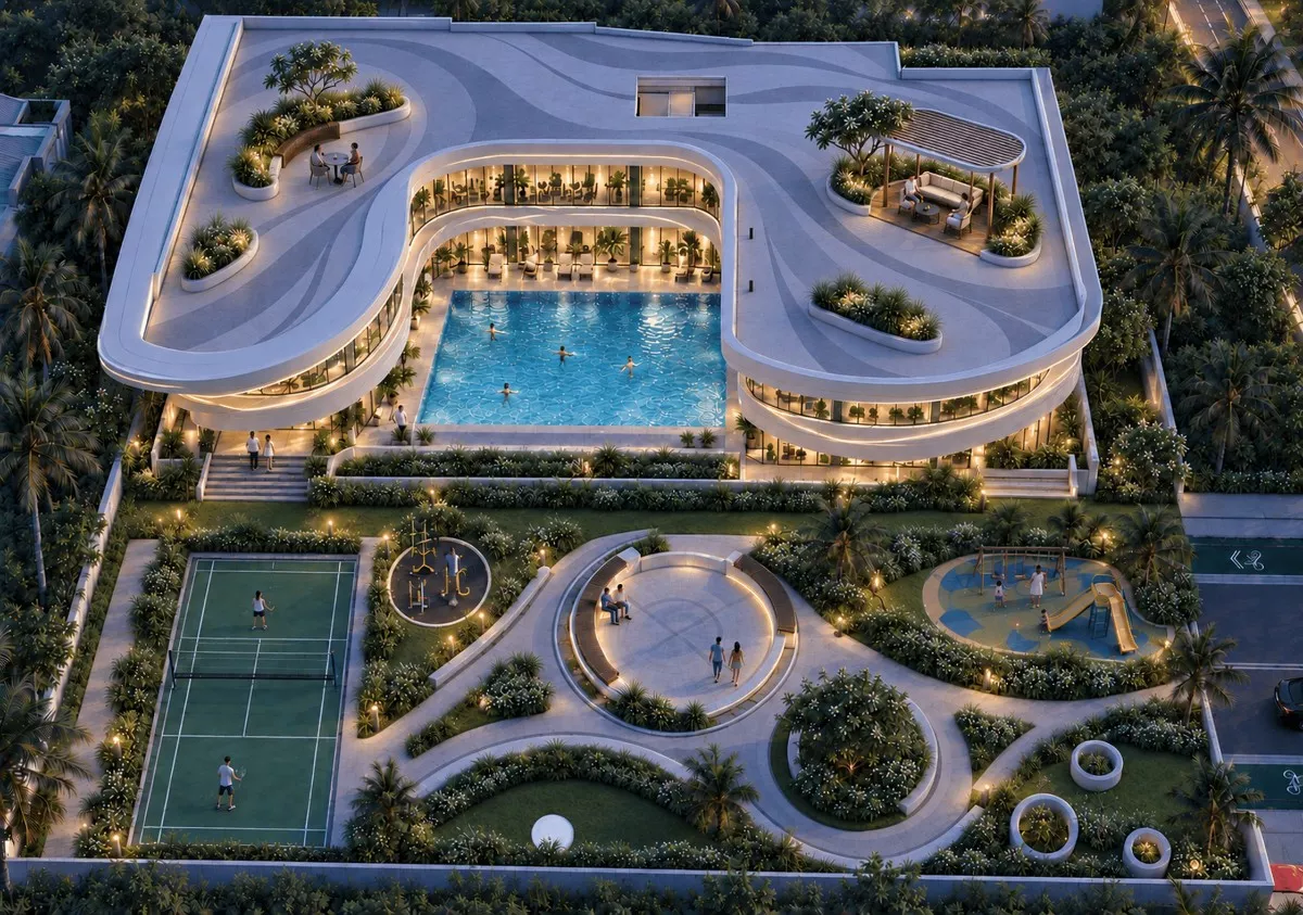 Grand La Palazzo clubhouse view 2